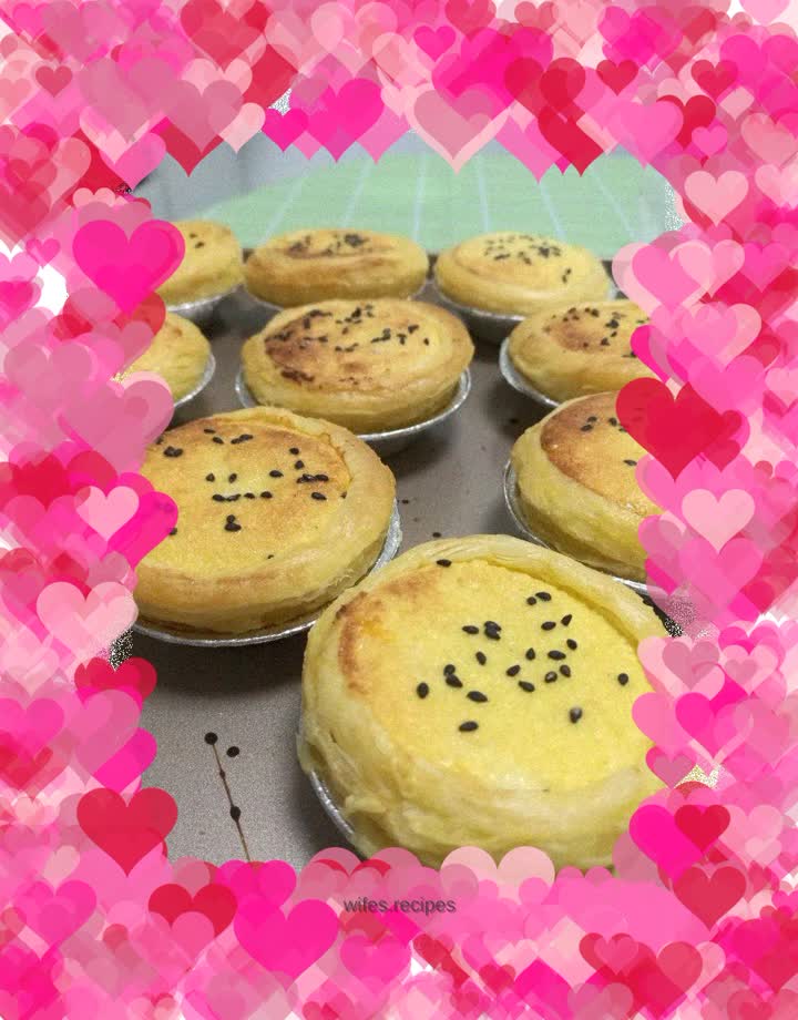 Coconut Egg Tart