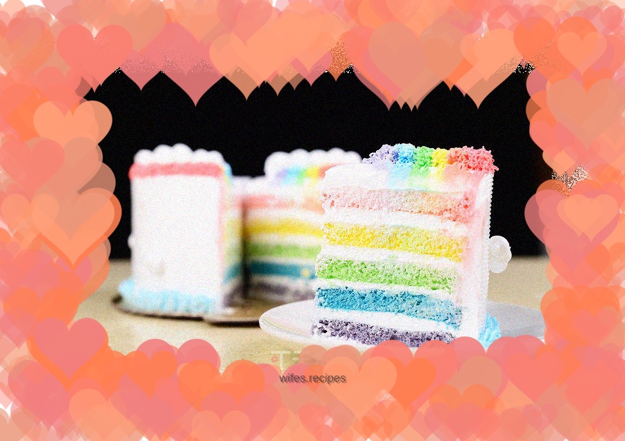 Rainbow cake
