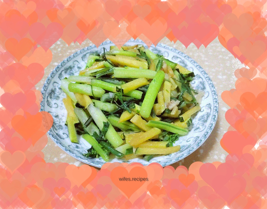 Pumpkin Stir-fried Vegetable Moss