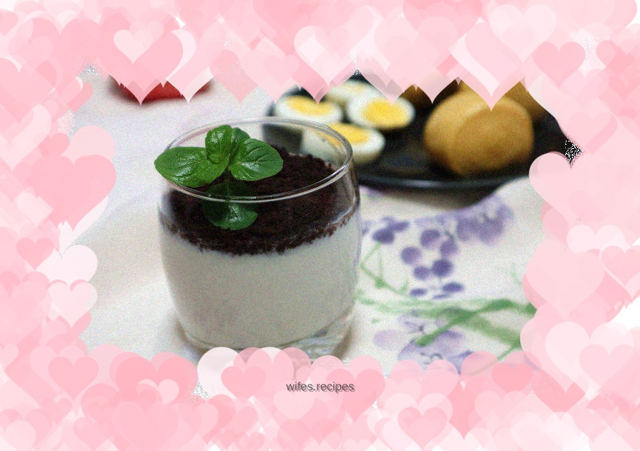 Oreo potted yogurt