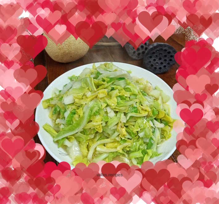 Garlic Olive Oil Shredded Cabbage