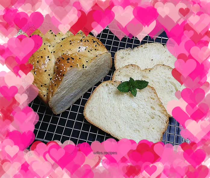 Flaxseed oil low sugar bread