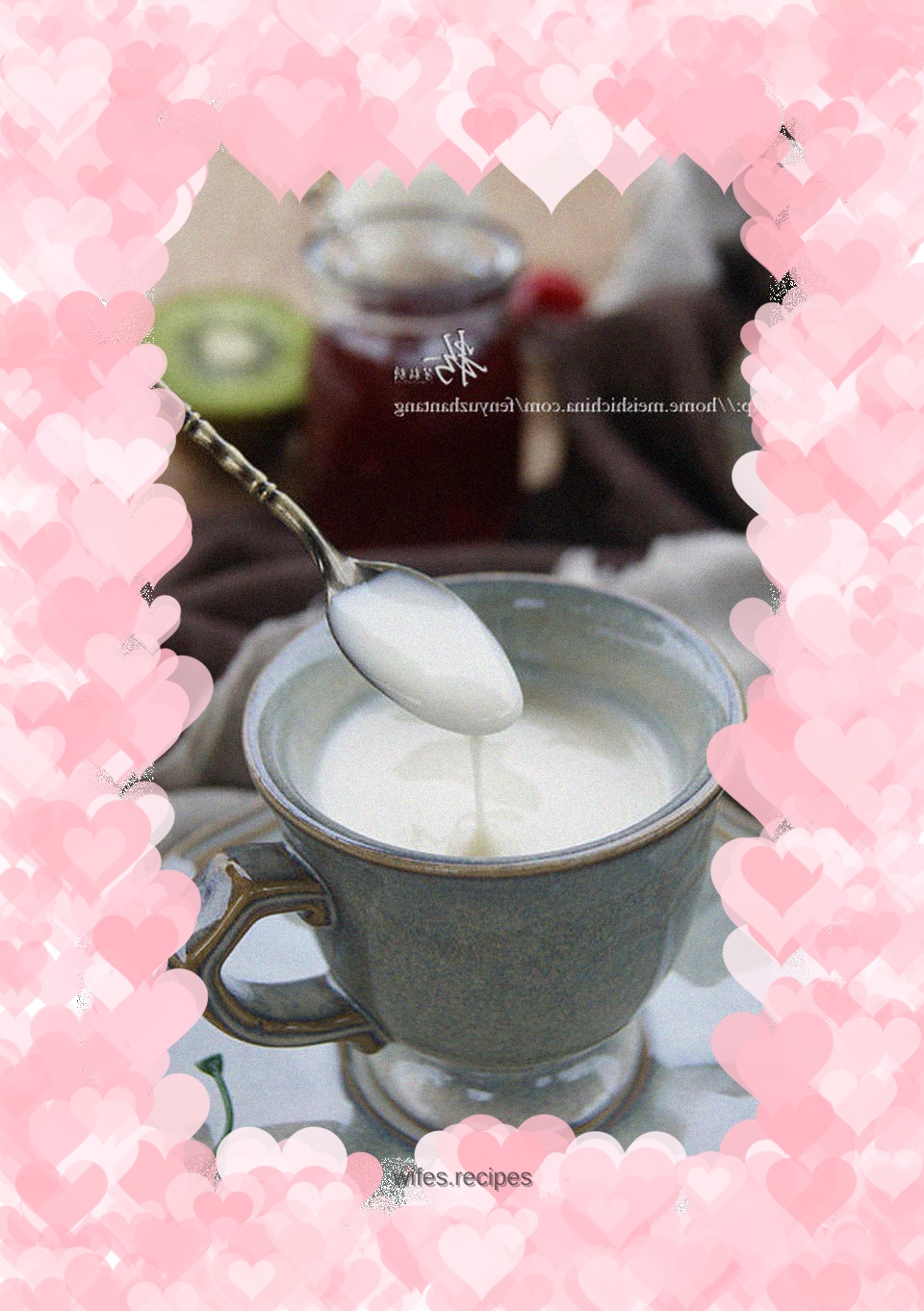 One way to solve the problem of homemade yogurt that is too sour - homemade yogurt that does not sour your teeth