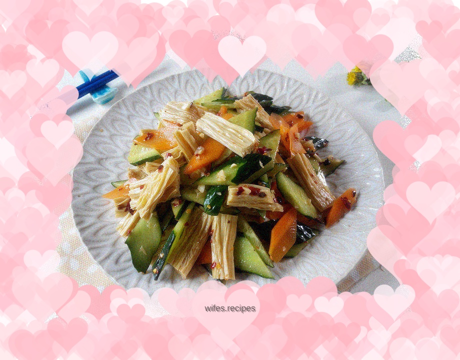 【Northeast】Yuba mixed with cucumber