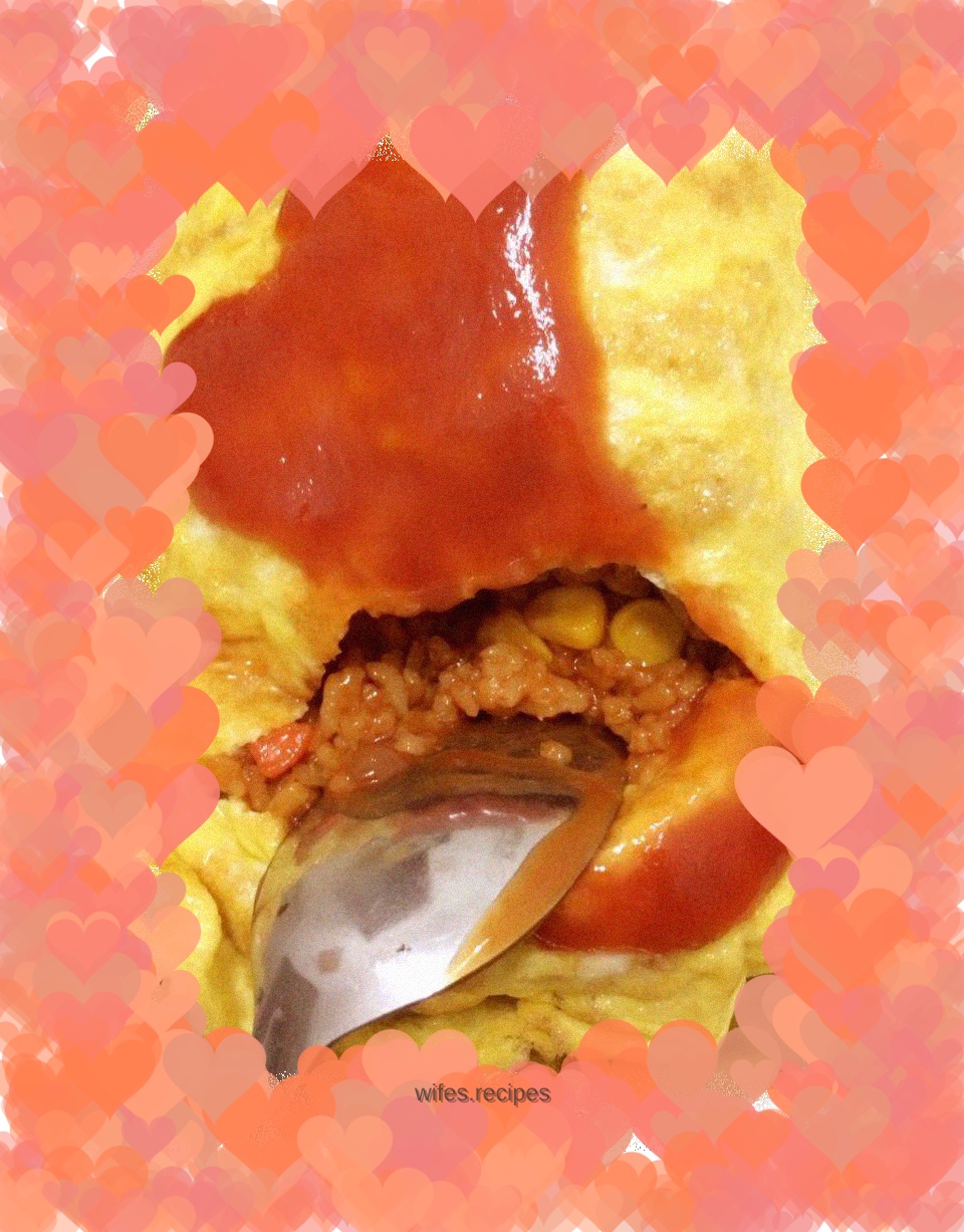 Omelet rice