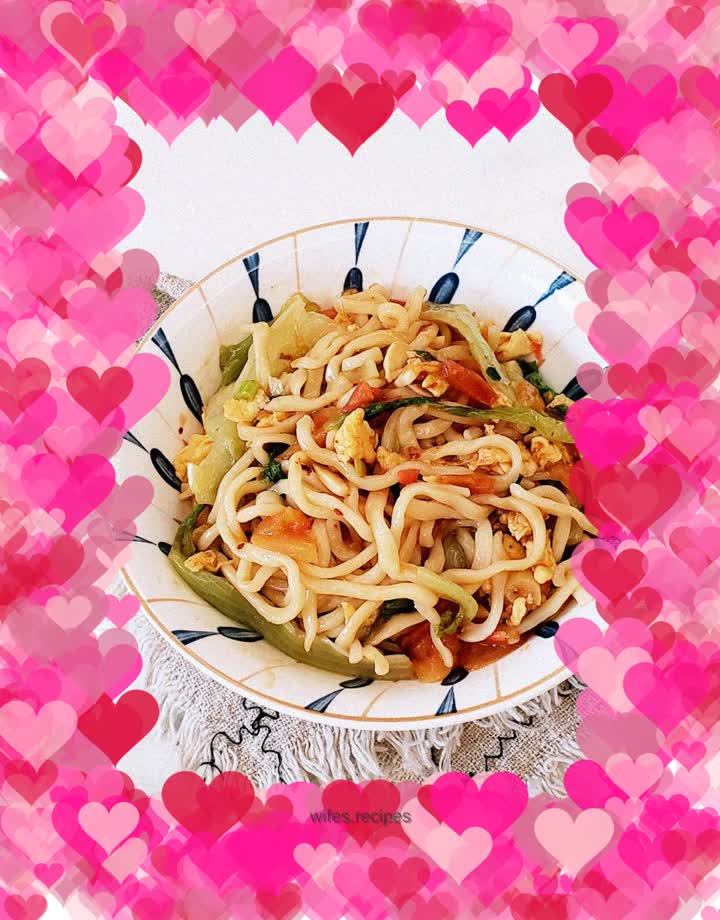 Tomato and egg noodles