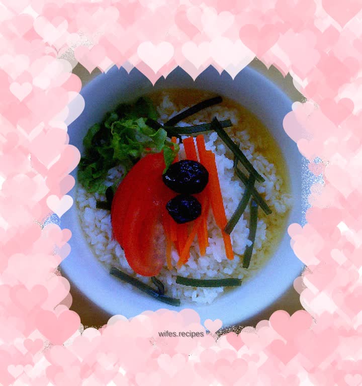 "Midnight Diner" Ochazuke Rice (Umeboshi and Bonito)