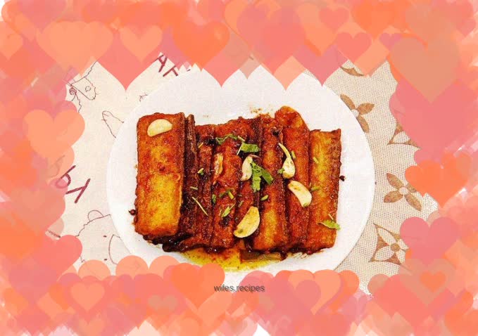 Vinegar braised hairtail