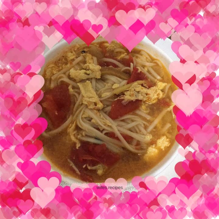 Tomato and egg noodles