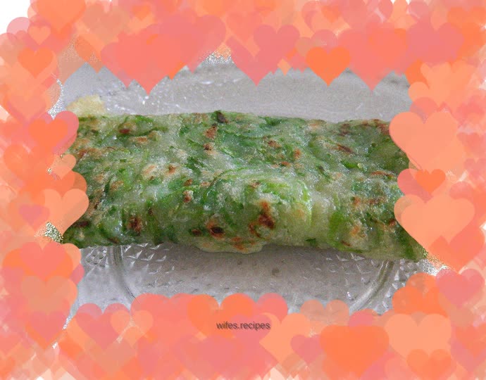 Spring Pancakes with Green Garlic Pancakes