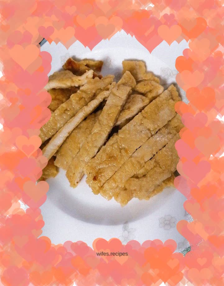 Home-fried chicken steak (the taste is no worse than that in other restaurants)