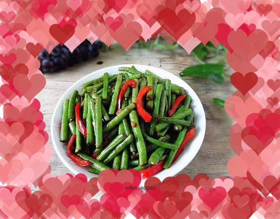 Cowpeas with garlic and soy sauce