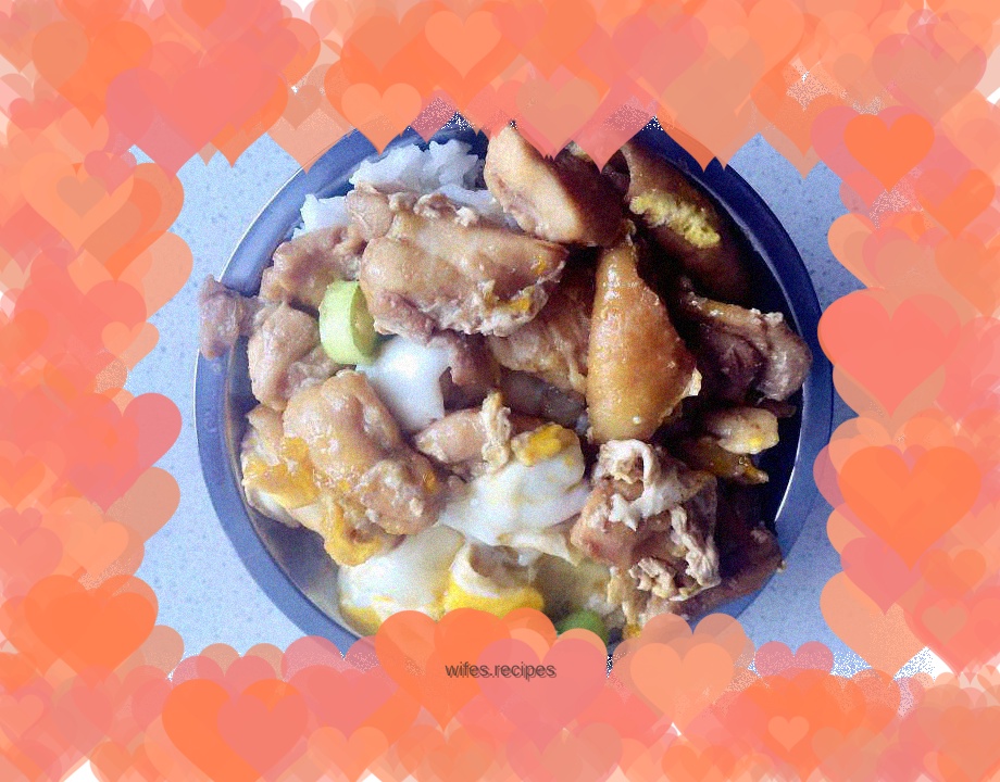 Japanese parent-child rice bowl