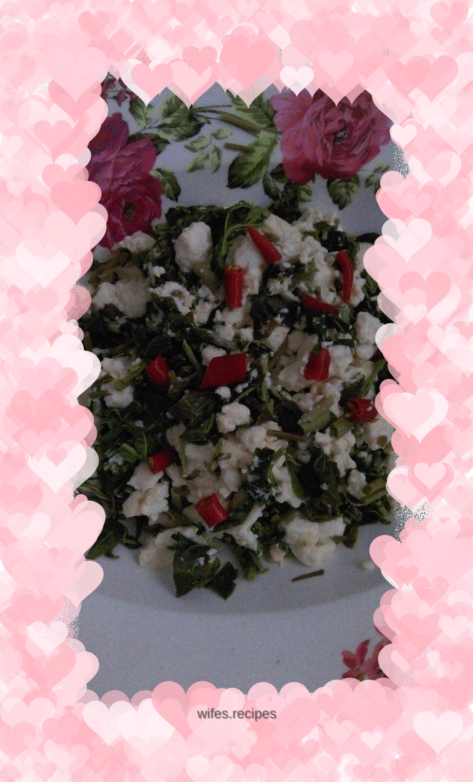 Toon sprouts mixed with tofu