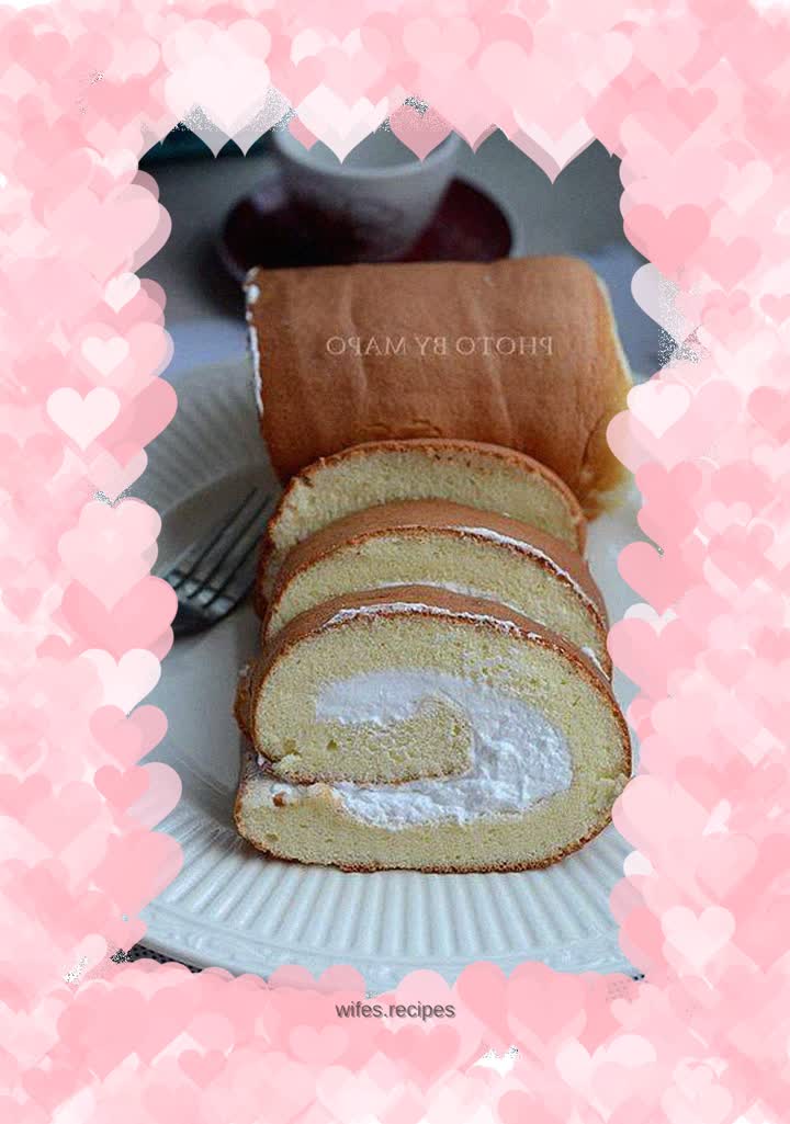 Cream cake roll