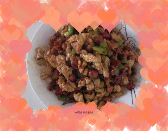 Simple version of Kung Pao Chicken