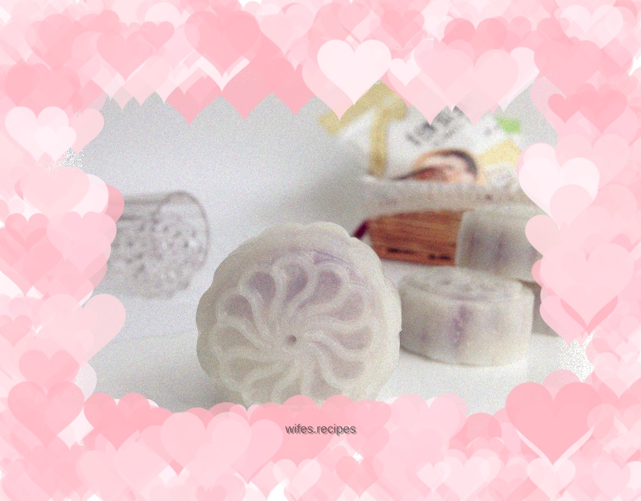 Purple Sweet Potato Crystal Cake