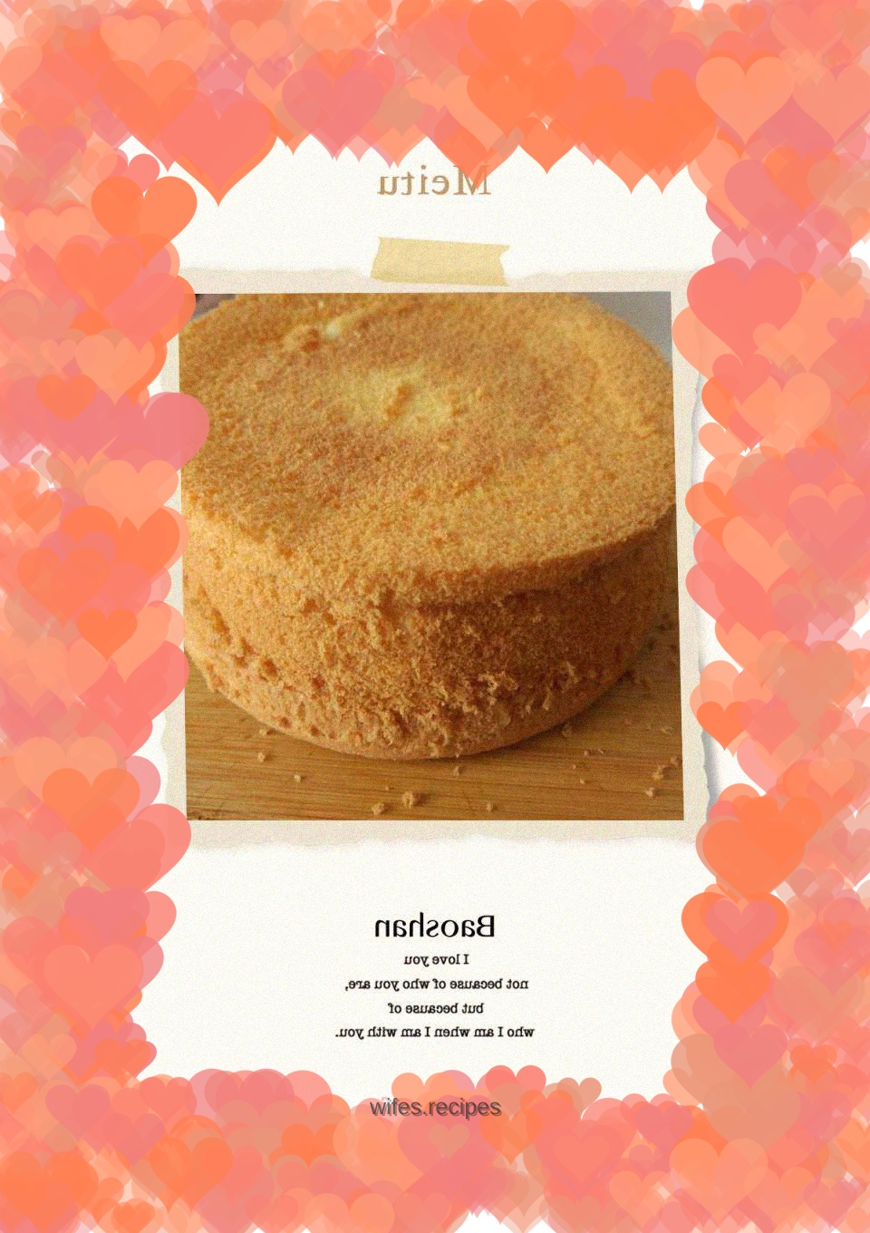 Chiffon cake