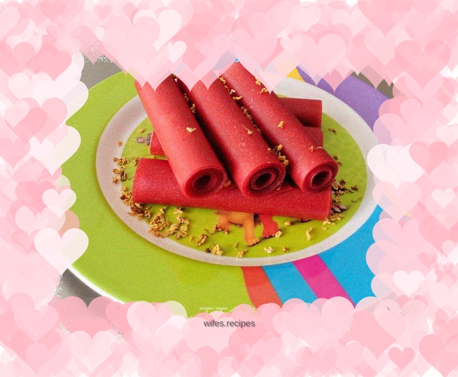 Homemade (zero additives) hawthorn rolls