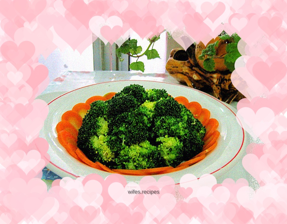 Intestinal cold dish--Oyster sauce cold broccoli