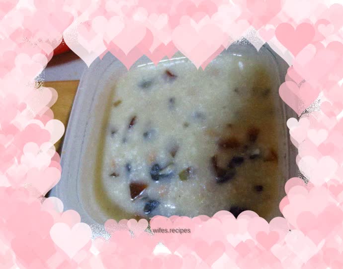 Preserved egg and lean meat porridge