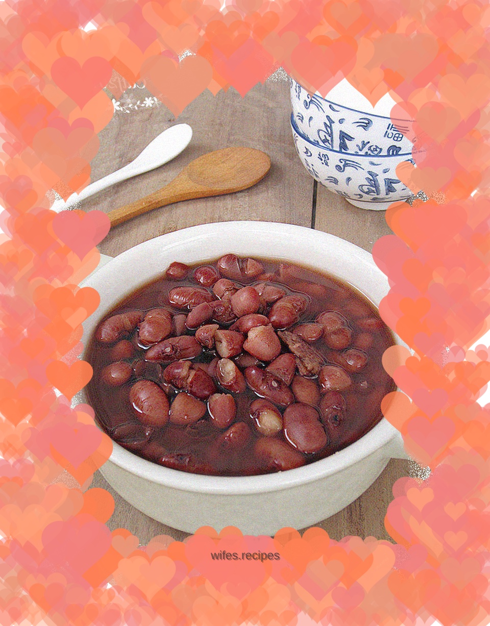 Tangerine peel and red bean syrup