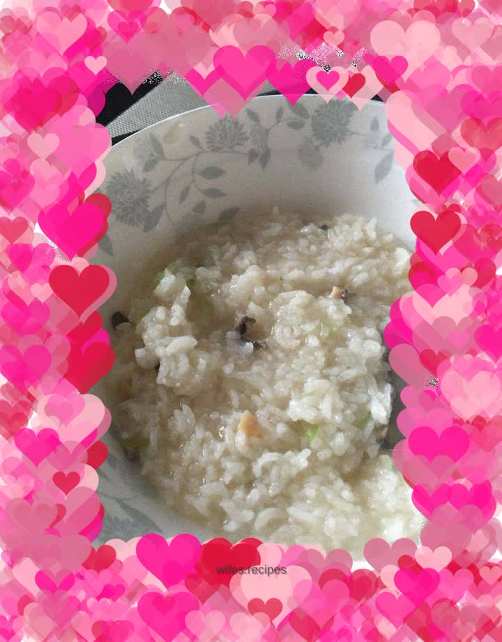 Abalone porridge