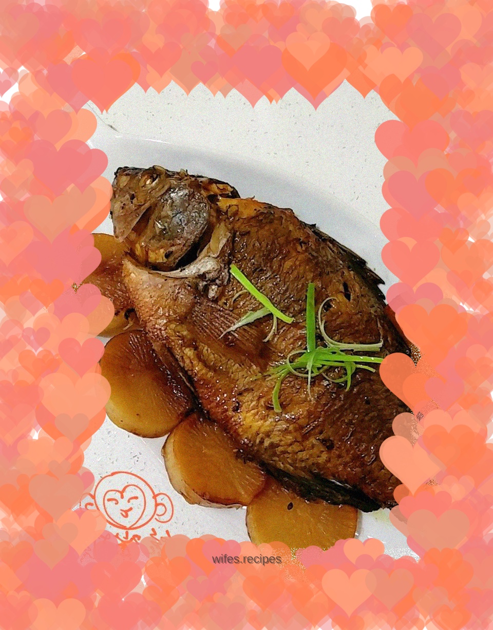 Tilapia Stewed with White Radish