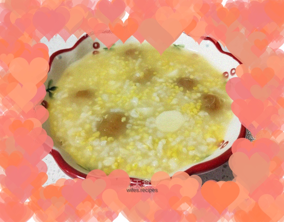 Longan Oatmeal Porridge