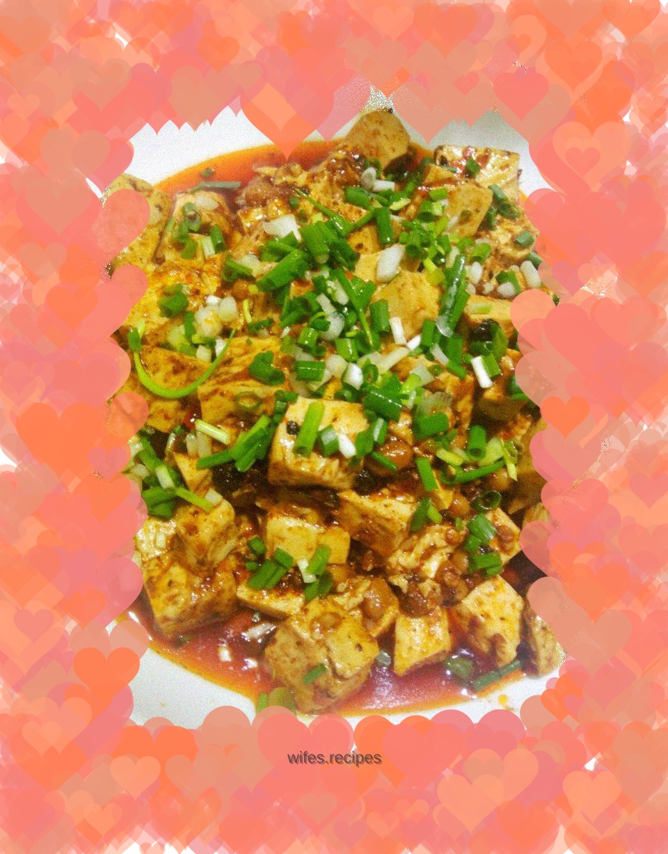 "Hunan Flavor" Braised Tofu with wax bean