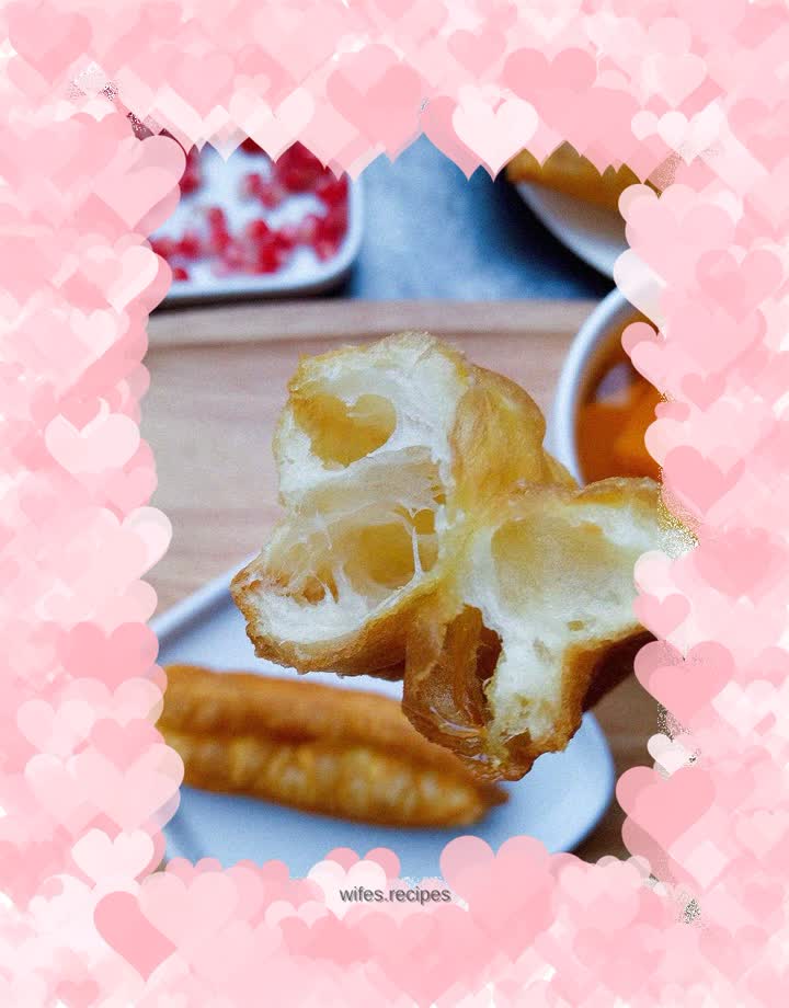 Homemade fried dough sticks