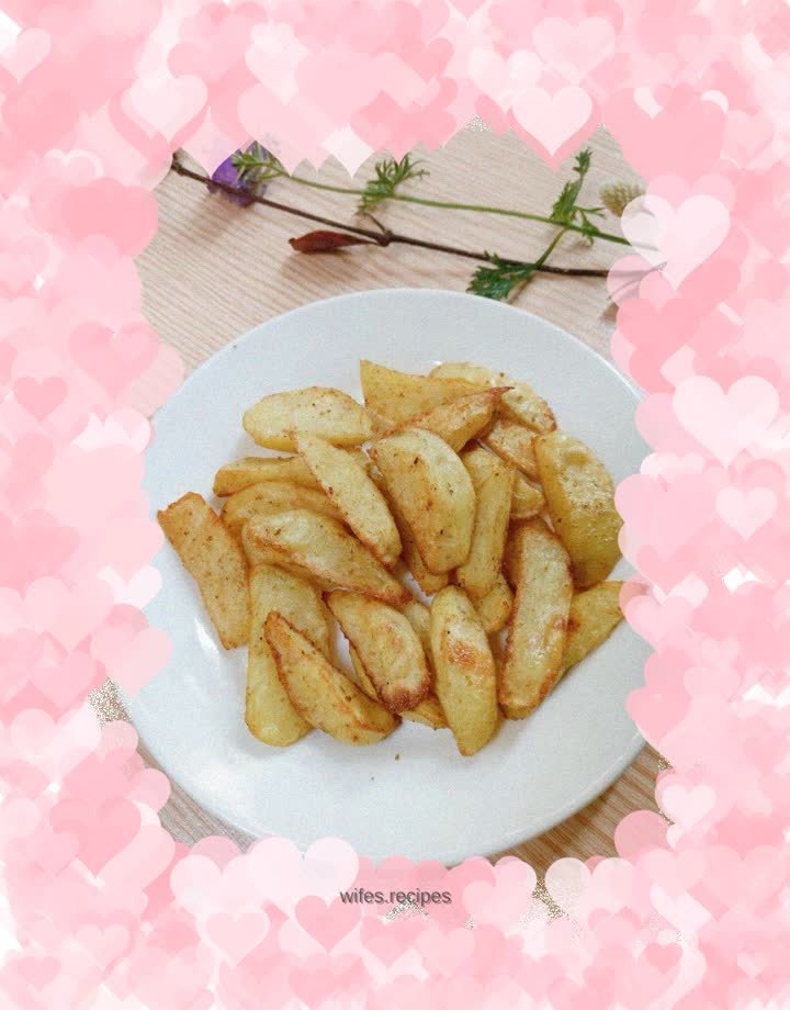 Super Simple Cumin Baked Potato Wedges