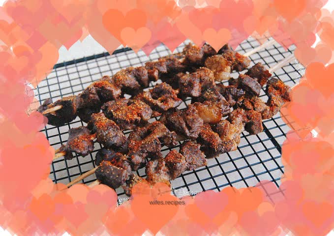 Cumin mutton skewers