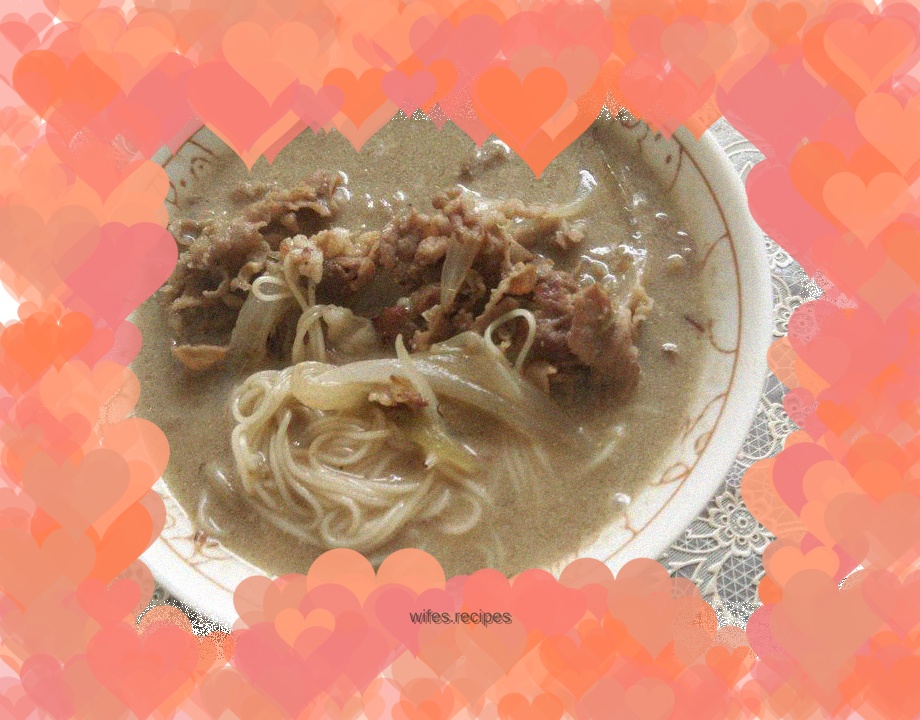 Cumin mutton noodle soup