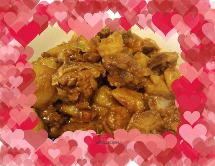 Pork Ribs Stewed with Potatoes