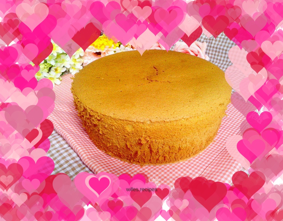 A compulsory course for novice bakers (basics) - Milk Chiffon Cake