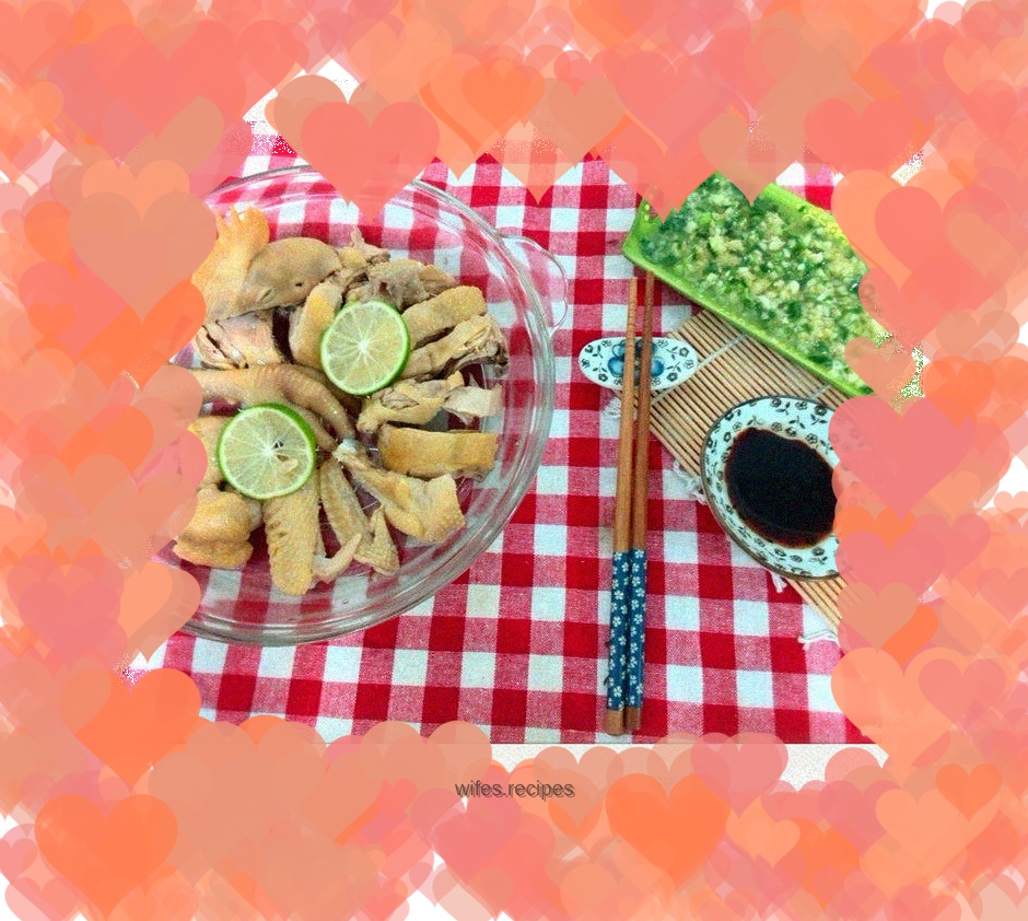 White-cut chicken with lime [Zixuan Kitchen]