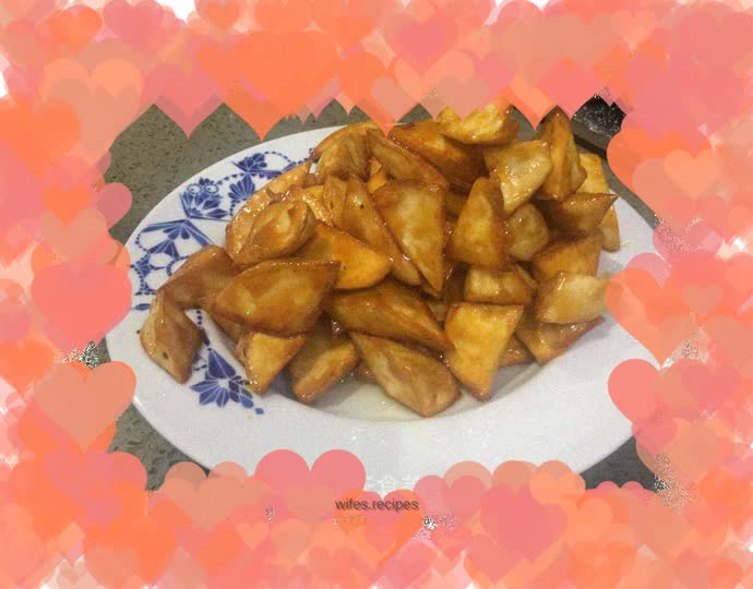 Shredded sweet potato