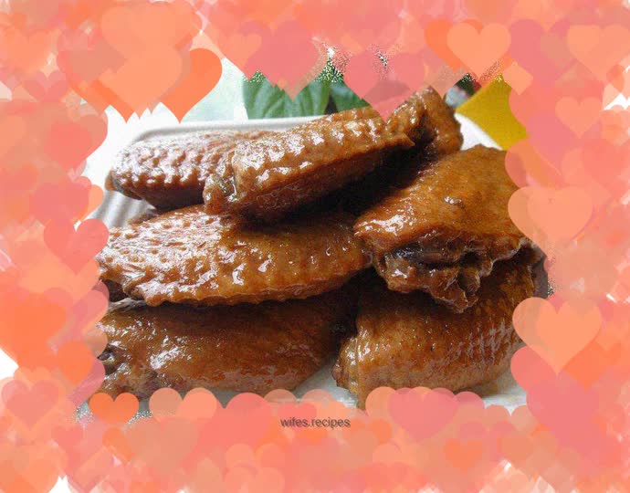 Braised chicken wings