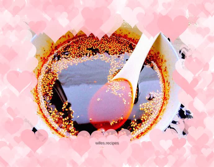 The divine summer seasoning - homemade delicious red oil chili pepper