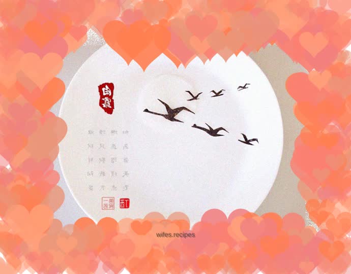 Twenty-Four Solar Terms Dinner Plate Painting - Bailu