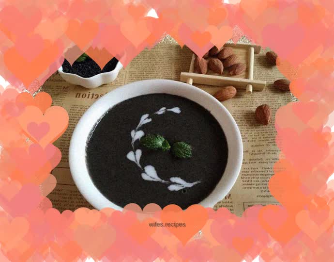 Black sesame paste