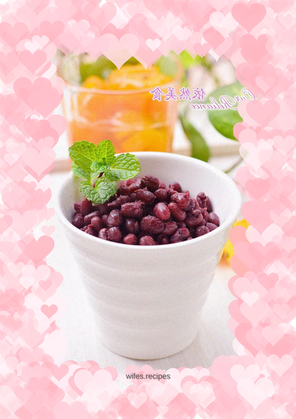 Sweet and sweet--honey red beans
