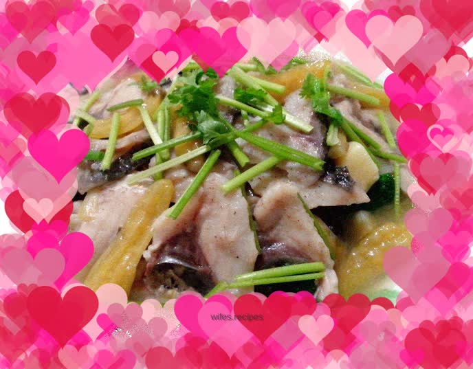 Nutritional combination suitable for summer - "Refreshing Fish Fillet"