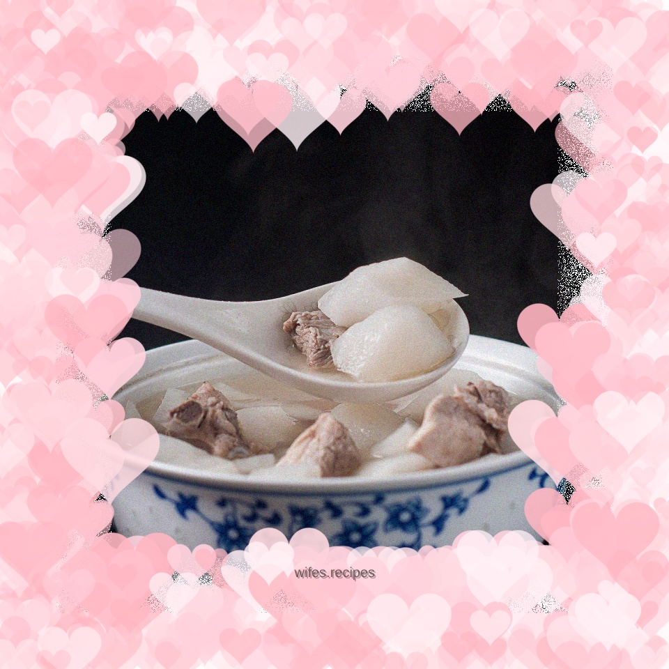 Pork ribs and stewed radish