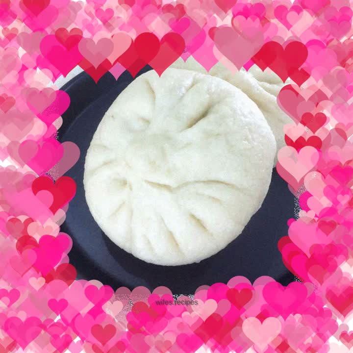 Dried vegetable buns