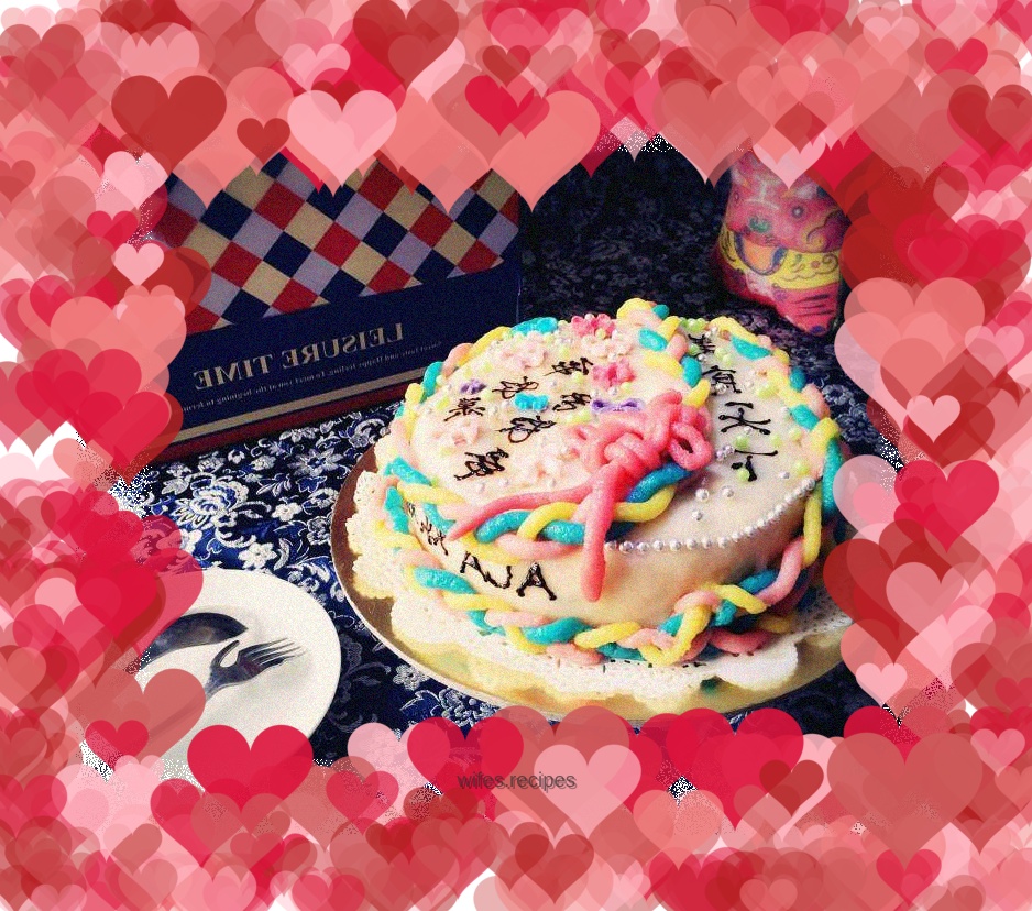 Vegan almond paste to make fondant~Easy to make a beautiful and delicious fondant cake