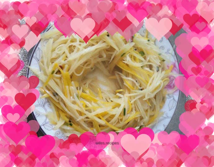 Hot and sour potato shreds