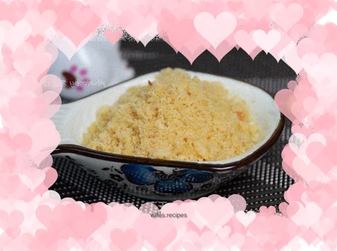 Baby version of fish floss