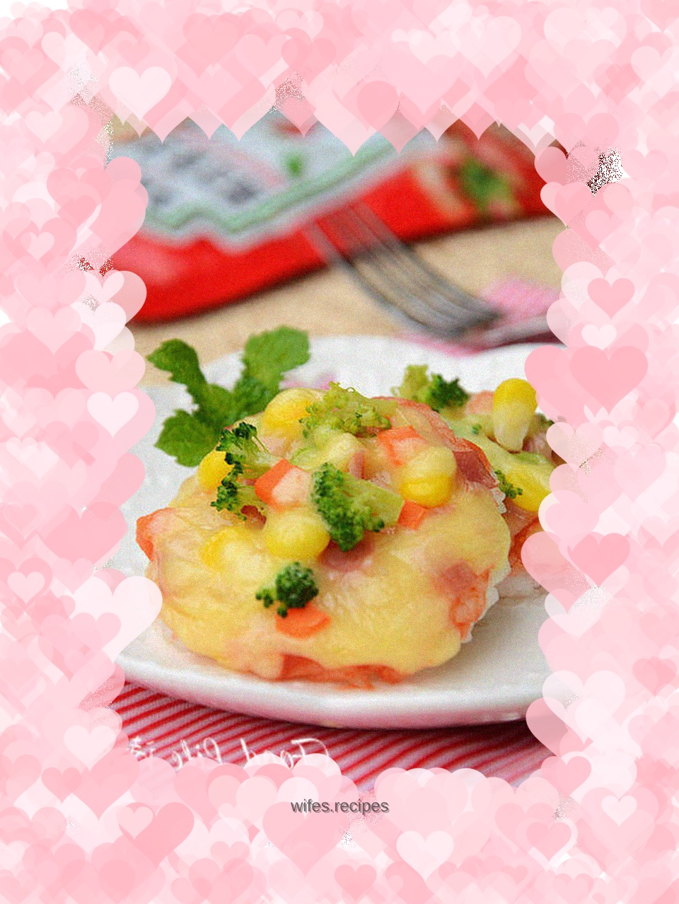 【Rice cheese cake】
